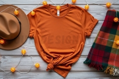 Autumn inspired t-shirt mockup design Product Image 1