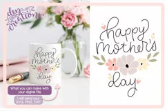 Happy Mother's Day SVG & PNG for Sublimation or Cutting Product Image 1