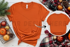 Orange t-shirt mockup design Product Image 1