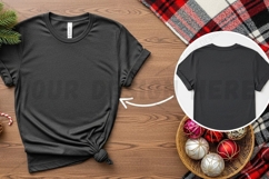 Black t-shirt mockup design Product Image 1