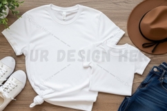 White t-shirt mockup design Product Image 1