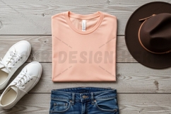 Stylish white t-shirt mockup design Product Image 1
