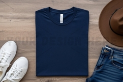 Casual grey t-shirt mockup design Product Image 1