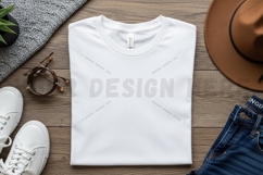 Stylish white t-shirt mockup design Product Image 1