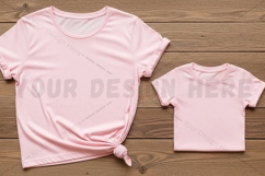 Pink t-shirt mockup design Product Image 1
