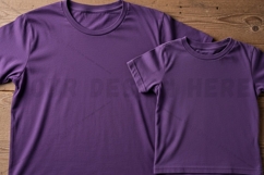 Purple t-shirt mockup design Product Image 1