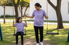 Purple t-shirt mockup design Product Image 1