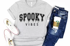 Spooky vibes SVG, Spooky season SVG, Halloween svg, Spooky Product Image 6