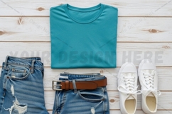 Casual outfit t-shirt mockup design Product Image 1