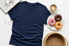 Teal hooded sweatshirt mockup design Product Image 1