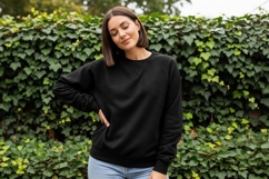 Black t-shirt mockup design Product Image 1