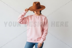 Stylish pink t-shirt mockup design Product Image 1