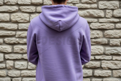 Purple hoodie t-shirt mockup design Product Image 1
