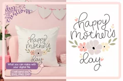 Happy Mother's Day SVG & PNG for Sublimation or Cutting Product Image 2