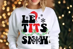 Le tits now SVG, Le tits now PNG, Funny Christmas SVG Product Image 2