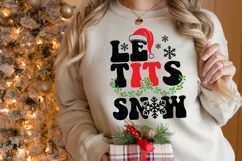 Le tits now SVG, Le tits now PNG, Funny Christmas SVG Product Image 3