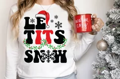 Le tits now SVG, Le tits now PNG, Funny Christmas SVG Product Image 5
