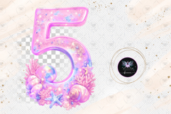 Mermaid Clipart Number Product Image 1