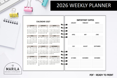 2026 Planner PDF | Ready to Print #2 Product Image 4