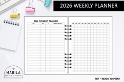 2026 Planner PDF | Ready to Print #2 Product Image 5