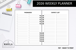 2026 Planner PDF | Ready to Print #2 Product Image 9