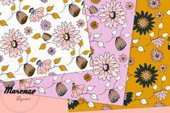 Boho Floral Patterns - Digital Papers Product Image 2