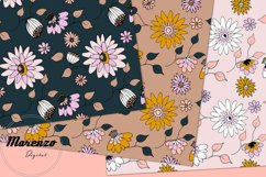 Boho Floral Patterns - Digital Papers Product Image 3