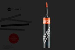 Two Silicone Sealant Tube Mockup Product Image 3