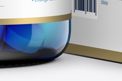 90 Pills Bottle with Box Mockup Product Image 4