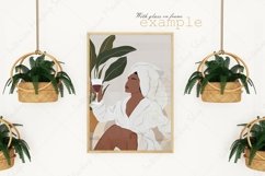 Mock up frame in interior, Boho mockup, Interior mockup Product Image 4