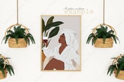 Mock up frame in interior, Boho mockup, Interior mockup Product Image 5