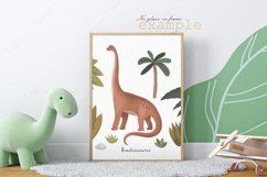Frame mockup for art, Kids frame mockup, Dinosaur style Product Image 4