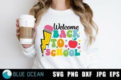 Back to school SVG, Welcome Back To School Svg, School decor Product Image 2