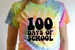 100 days of school SVG, 100 days SVG, Teacher shirt Product Image 2