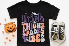 Thick thighs spooky vibes SVG, Baby Halloween SVG, Product Image 3