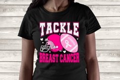 Tackle breast cancer SVG, Breast Cancer Awareness Svg Product Image 2