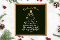 Christmas in heaven SVG, Memorial Christmas SVG Product Image 2