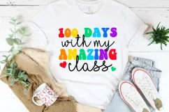100 days with my amazing class SVG, 100 days of school SVG, Product Image 2