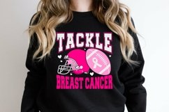 Tackle breast cancer SVG, Breast Cancer Awareness Svg Product Image 3