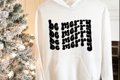 Be merry SVG, Be Merry PNG, Merry Christmas SVG, Christmas Product Image 3