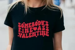Somebody's Fine Ass Valentine SVG, Valentines PNG Product Image 3