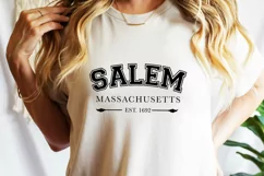 Salem SVG, Salem Massachusetts svg, hallowen svg Product Image 2