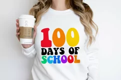 100 days of school SVG, 100 days SVG, 100 days shirt SVG Product Image 3