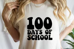 100 days of school SVG, 100 days SVG, Teacher shirt Product Image 3