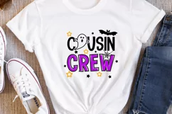 Cousin Crew SVG, Halloween SVG, Boo Crew SVG, Cousin Crew Product Image 4