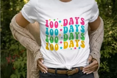 100 days SVG, 100 days of school SVG, 100 days PNG Product Image 3
