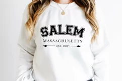 Salem SVG, Salem Massachusetts svg, hallowen svg Product Image 3