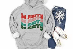 Be merry SVG, Be Merry PNG, Merry Christmas SVG, Christmas Product Image 4