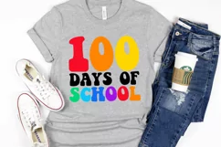 100 days of school SVG, 100 days SVG, 100 days shirt SVG Product Image 4