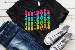 100 days SVG, 100 days of school SVG, 100 days PNG Product Image 4